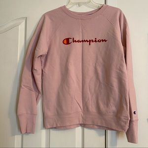 Dusty Pink Champion Crewneck